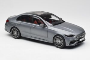 Mercedes C-Class W206 Designo Selenite Gri Magno NZG 1:18 B66960638 Metal - imaginea 6 din 8