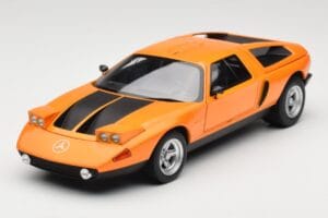 Mercedes C111 II White Autumn Metallic Norev 1:18 183050 Metal - imaginea 9 din 10