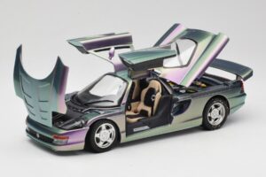 Mercedes C112 Violet Guiloy 1:18 GI001 Metal - imaginea 2 din 8