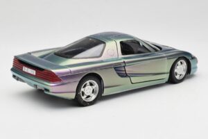 Mercedes C112 Violet Guiloy 1:18 GI001 Metal - imaginea 3 din 8