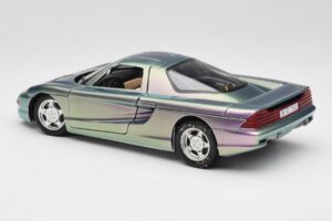 Mercedes C112 Violet Guiloy 1:18 GI001 Metal - imaginea 7 din 8