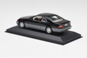 Mercedes C140 600 SEC Negru Minichamps 1:43 32600 Metal - imaginea 3 din 4
