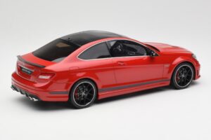 Mercedes AMG C63 W204 Edition 507 Roșu GT Spirit 1:18 GT920 Rășină - imaginea 2 din 5