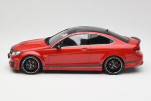 Mercedes AMG C63 W204 Edition 507 Roșu GT Spirit 1:18 GT920 Rășină - imaginea 3 din 5