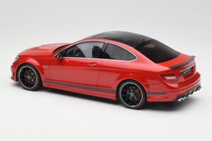 Mercedes AMG C63 W204 Edition 507 Roșu GT Spirit 1:18 GT920 Rășină - imaginea 4 din 5