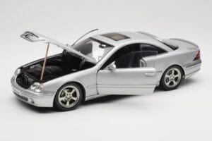 Mercedes CL500 C215 Lorinser Silver Metallic AUTOart 1:18 70121 Metal - imaginea 2 din 8