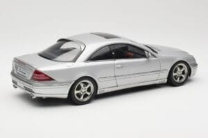 Mercedes CL500 C215 Lorinser Silver Metallic AUTOart 1:18 70121 Metal - imaginea 3 din 8