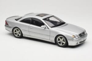 Mercedes CL500 C215 Lorinser Silver Metallic AUTOart 1:18 70121 Metal - imaginea 6 din 8