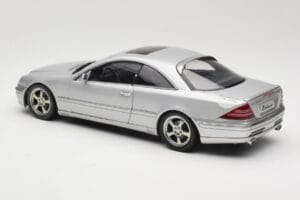 Mercedes CL500 C215 Lorinser Silver Metallic AUTOart 1:18 70121 Metal - imaginea 7 din 8