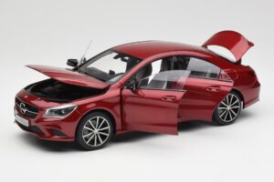 Mercedes CLA C117 Designo Patagonia Roșu Metalic Norev 1:18 B66960131 Metal - imaginea 2 din 8