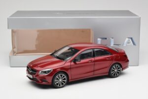Mercedes CLA C117 Designo Patagonia Roșu Metalic Norev 1:18 B66960131 Metal - imaginea 8 din 8