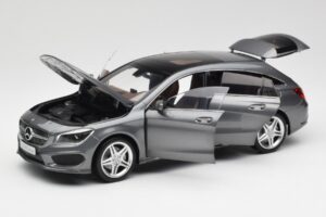 Mercedes CLA C117 Mountain Gri Norev 1:18 B66960351 Metal - imaginea 2 din 8