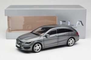 Mercedes CLA C117 Mountain Gri Norev 1:18 B66960351 Metal - imaginea 8 din 8
