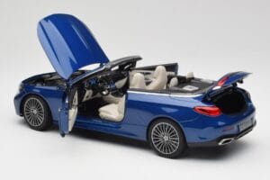Mercedes CLE Cabriolet A236 Albastru Norev 1:18 B66960653 Metal - imaginea 6 din 9