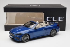 Mercedes CLE Cabriolet A236 Albastru Norev 1:18 B66960653 Metal - imaginea 9 din 9