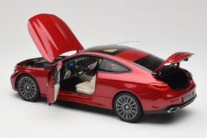 Mercedes CLE Coupe C236 Roșu Norev 1:18 B66960596 Metal - imaginea 5 din 8