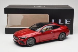 Mercedes CLE Coupe C236 Roșu Norev 1:18 B66960596 Metal - imaginea 8 din 8