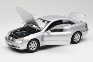 Mercedes CLK 500 C209 Argintiu Kyosho 1:18 B66962144 Metal - imaginea 2 din 8