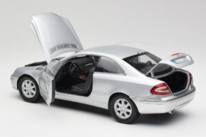Mercedes CLK 500 C209 Argintiu Kyosho 1:18 B66962144 Metal - imaginea 5 din 8