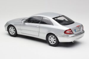 Mercedes CLK 500 C209 Argintiu Kyosho 1:18 B66962144 Metal - imaginea 7 din 8