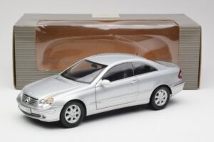 Mercedes CLK 500 C209 Argintiu Kyosho 1:18 B66962144 Metal - imaginea 8 din 8