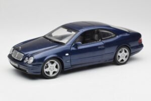 Mercedes CLK 55 AMG C209 Albastru Metalizat Anson 1:18 30343 Metal