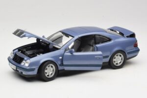 Mercedes CLK C208 Violet Anson 1:18 30330 Metal - imaginea 2 din 8