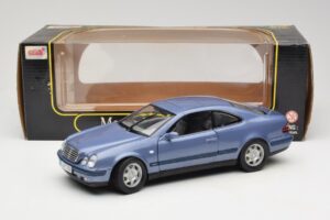 Mercedes CLK C208 Violet Anson 1:18 30330 Metal - imaginea 8 din 8