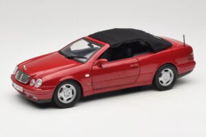 Mercedes CLK A208 Cabriolet Roșu Anson 1:18 30338 Metal