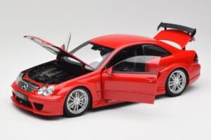 Mercedes CLK DTM AMG C209 Mars Roșu Kyosho 1:18 08461R Metal - imaginea 2 din 8