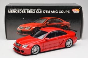 Mercedes CLK DTM AMG C209 Mars Roșu Kyosho 1:18 08461R Metal - imaginea 8 din 8