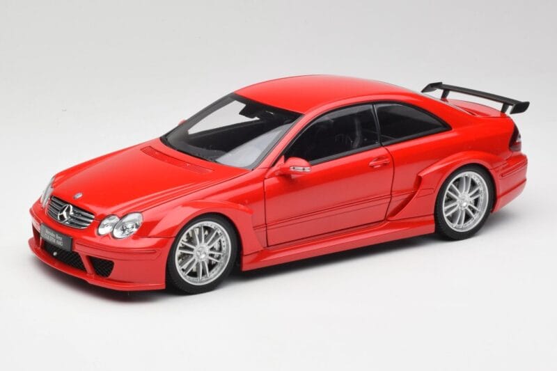 Mercedes CLK DTM AMG C209 Mars Roșu Kyosho 1:18 08461R Metal