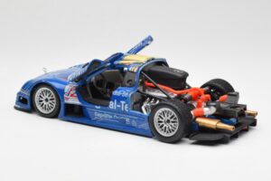 Mercedes CLK GTR #12 Original Teile FIA GT 1999 Maisto 1:18 56036 Metal - imaginea 4 din 7