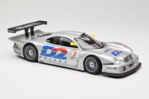 Mercedes CLK LM GT1 #1 AMG Mercedes K. Ludwig / R. Zonta FIA GT Championship 1998 Maisto 1:18 56053 Metal - imaginea 6 din 8