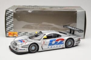 Mercedes CLK LM GT1 #1 AMG Mercedes K. Ludwig / R. Zonta FIA GT Championship 1998 Maisto 1:18 56053 Metal - imaginea 8 din 8