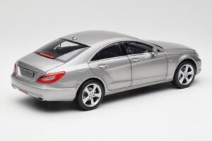 Mercedes CLS C218 Designo Alubeam Titanium Norev 1:18 B66961298 Metal - imaginea 3 din 8
