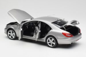Mercedes CLS C218 Designo Alubeam Titanium Norev 1:18 B66961298 Metal - imaginea 5 din 8
