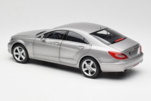 Mercedes CLS C218 Designo Alubeam Titanium Norev 1:18 B66961298 Metal - imaginea 7 din 8