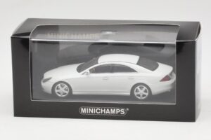 Mercedes CLS-Class C219 Linea Alb Minichamps 1:43 436034300 Metal - imaginea 4 din 4