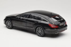 Mercedes CLS Shooting Brake X218 Obsidian Black Norev 1:18 B66960115 Metal - imaginea 7 din 8