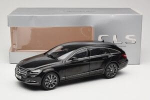 Mercedes CLS Shooting Brake X218 Obsidian Black Norev 1:18 B66960115 Metal - imaginea 8 din 8