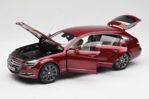 Mercedes CLS Shooting Brake X218 Thulite Roșu Norev 1:18 B66960116 Metal - imaginea 2 din 8