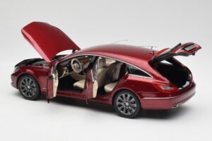 Mercedes CLS Shooting Brake X218 Thulite Roșu Norev 1:18 B66960116 Metal - imaginea 5 din 8