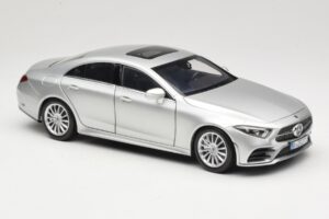 Mercedes CLS C257 Argintiu Norev 1:18 183489 Metal - imaginea 6 din 8
