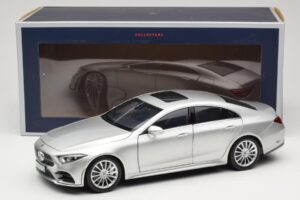 Mercedes CLS C257 Argintiu Norev 1:18 183489 Metal - imaginea 8 din 8