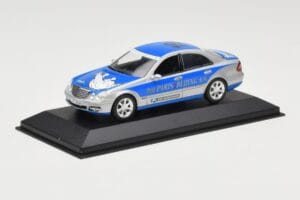 Mercedes E-Class W211 #19 Team Michelin Paris-Beijing 2006 Replacement Box Minichamps 1:43 B66962269-R Metal - imaginea 2 din 4