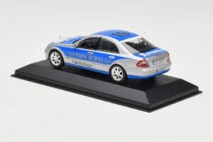 Mercedes E-Class W211 #19 Team Michelin Paris-Beijing 2006 Replacement Box Minichamps 1:43 B66962269-R Metal - imaginea 3 din 4
