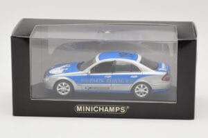 Mercedes E-Class W211 #19 Team Michelin Paris-Beijing 2006 Replacement Box Minichamps 1:43 B66962269-R Metal - imaginea 4 din 4