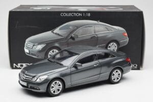 Mercedes E500 C207 Coupe Tenoric Gri Norev 1:18 183540 Metal - imaginea 8 din 8