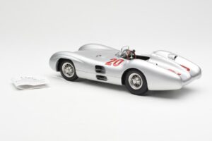 Mercedes W196 Streamliner #20 K. Kling French GP 1954 CMC 1:18 M-128B Metal - imaginea 5 din 6